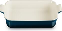Le Creuset Tavă de copt Heritage, 24 x 32 cm, albastru marin (71102321290001)