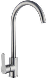 INVENA TREND INOX konyhai csaptelep, álló, forgatható kifolyóval, króm (BZ-53-L23-L)