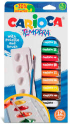 CARIOCA - Tempera 12 db-os ecsettel (L1-21659)
