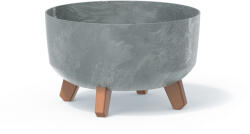 Prosperplast GRACIA LOW kaspó 28, 5 cm beton effect (DGRL300LE-422U) - platinashop