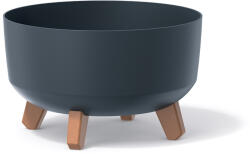Prosperplast GRACIA LOW kaspó 38 cm antracit (DGRL400L-S433)