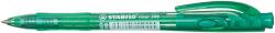 STABILO Golyóstoll, 0, 38 mm, nyomógombos, STABILO "Liner 308", zöld (308F1036)
