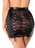Noir Handmade Fustă Mini Corset Noir Handmade F341 - XXL