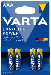 VARTA AAA (4KS/BLI) akkumulátorok, nagy energiájú