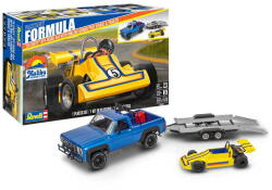 Revell 78 Chevy 4x4 Pickup with Go-kart (14581) 1: 25 makett autó (14581)