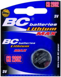 BC Batteries CR2032 3V Lithium gombelem (BC-CR2032-5BP)