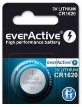 everActive CR1620 3V Lithium gombelem (everActive-CR1620-5BP)