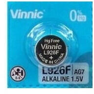 Vinnic L926F/10 AG7 195 LR57 LR927 1, 5V Alkaline gombelem (VINNIC-L926F-10BP)
