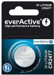 everActive CR2477 3V Lithium gombelem (everActive-CR2477-5BP)