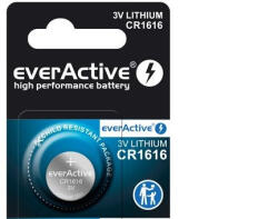 everActive CR1616 3V Lithium gombelem (everActive-CR1616-5BP)