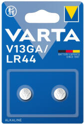 VARTA V13GA/2 LR44/A76/LR1154 4276 1, 5V Alkaline gombelem (Varta-V13GA-2BP)
