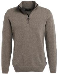 Barbour Holden Half Zip Sweater - Military Marl - XXXL