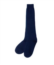 Barbour Wellington Knee Socks - Navy - L