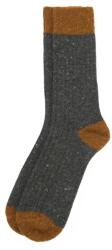 Barbour Houghton Socks - Charcoal/Ochre - L