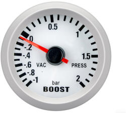  Turbónyomás mérőóra fehér számlapos (460F)