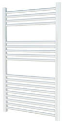 HeizTech törölközőszárító radiátor 600x1200 egyenes, fehér, tartozékcsomaggal (HT-TR6001200E)