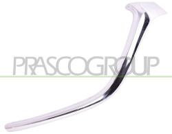 Mazda 3 2017-2018 - Króm díszléc hűtődíszrácsra, bal