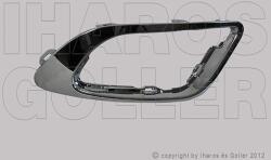 Renault Fluence 2013- - Ködlámpa keret jobb, króm