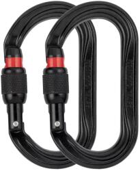  PETZL Oxan Screw-Lock 2-Pack black - karabinerek (3342540815902-SET)