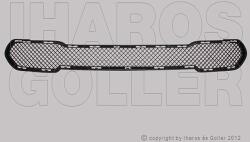 BMW X1 2009-2012 E84 - Rács a lökhárítóba közép