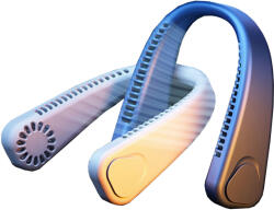 Dollcini Hordozható Nyakventilátor - Csendes és Erőteljes Hűtés, USB - Bézs (546901)