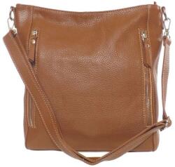  Barna bőr női táska (NA 22-12 , NA 24-10 BROWN)