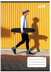  Sport COOL BY VICTORIA Skateboard Fal vonalas füzet (A5/21-32) (COR_2025_ISVFC79_2)