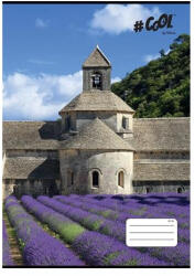  City COOL BY VICTORIA Country Levendula vonalas füzet (A4/81-32) (COR_2025_ISVFC85)