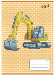  Állatos COOL BY VICTORIA Markolós 1. osztályos vonalas füzet (A5/14-32) (COR_2025_ISVFC47)