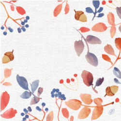  DuniSoft BIO textilhatású szalvéta Őszi szinek, 60 db/cs