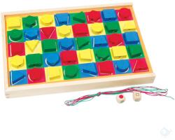 Fakopáncs Szinkirakós, fűzős játék (Colorama) (1072)