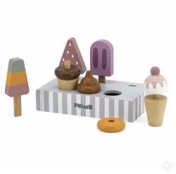 Viga Toys Fagylalt készlet fából