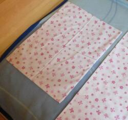 Ábránd Pillangós-virágos rózsaszín ágyneműhuzat (90x130 + 40x50 cm)