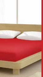 Sandman Jersey gumis lepedő, 180-200x200 cm, 150 g/nm, Rot/Piros (246) - Mr Sandman