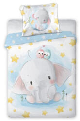 Ábránd Elefántos madárkás ágyneműhuzat (100x135+40x60 cm)