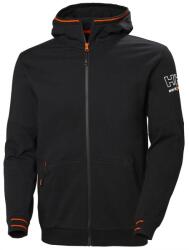 Helly Hansen KENSINGTON CIPZÁRAS KAPUCNIS PULÓVER, fekete, 3XL (79243_990-3XL)
