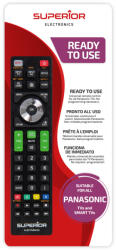 Superior Electronics Telecomanda Universala Superior, Model Negru , Compatibil Panasonic (TUSPPS)