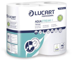 Lucart Toalettpapír kistekercses Lucart Aquastream 4, 44 m (811B70J)