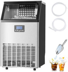 VEVOR Ipari jégkockakészítő gép LED kijelzővel 54, 43 kg/nap kapacitás jégkészítő gép (SYYTSFBZBJX34GODY001V2)