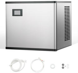 VEVOR Jégkészítő fej 136 kg/nap ipari jégkészítő, jégkocka gép (csak fej) (FTZBJJT300LBLR45QV2)