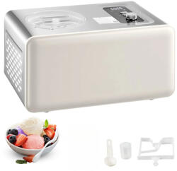 VEVOR Automata fagylaltgép 2 literes kapacitással és beépített kompresszorral - előfagyasztás nélkül (JYYSJSBQLJ2KPSVQV001V2)