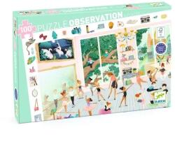 DJECO Megfigyelő puzzle (100 db) - Balett iskola (DJ07514)