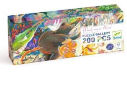 DJECO Művész puzzle (200 db-os) - Erdei zenekar - Djeco (DJ07682)