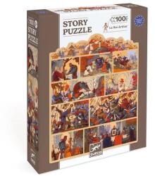 DJECO Mese puzzle - Artúr király (100 db-os) - Djeco (DJ07054)