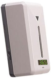 KINOUWELL Adagoló állomás kézfertőtlenítőhöz, szenzoros, testhőmérséklet mérővel - bestoffice