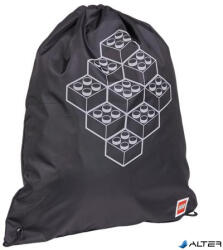 LEGO® Tornazsák, LEGO "Bricks", fekete-mintás (10034-2511) - alter