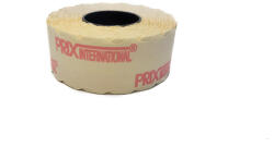 Prix International Etichete pret, 26x12mm, colturi rotunjite, 1500 buc rola, alb