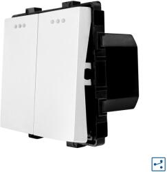 Luxion Modul Intrerupator Dublu Cap Scara Mecanic LUXION SmartElectro IntelligentHouse (LX-MP005W)