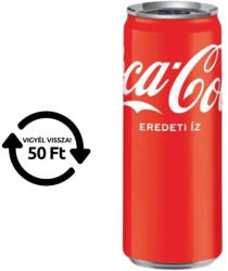 Coca-Cola 0, 33l. Dobozos (4-es) DRS 24/# - fittvita