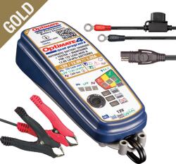 TecMate Optimate 4 QUAD akkumulátor töltő (12V 1, 25A)